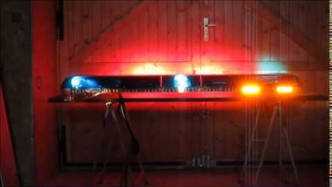 LIGHTBAR CODE3 360 (LIGHT AND STROBE)