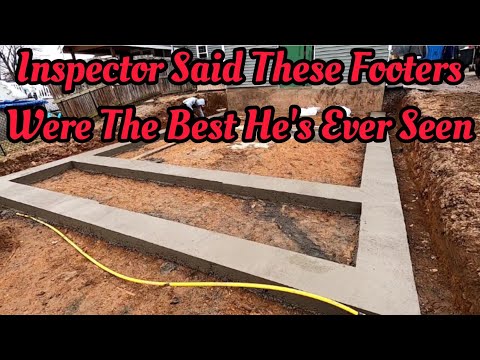 How to Set Up/ Pour Footers