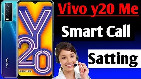 Vivo Y20 Smart Call Satting/how to smart call setting in Vivo y20/smart call Kaise on Kare Vivo y20