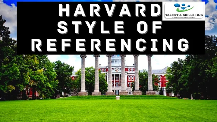 Master the Harvard Style of Academic Referencing