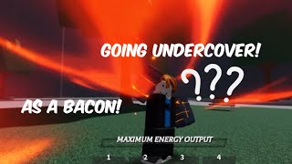 Playing undercover in the strongest battlegrounds #tsbg #roblox