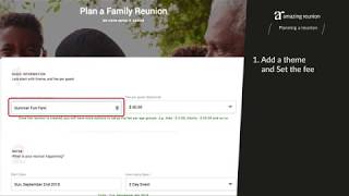 Planning a Family Reunion - AmazingReunion screenshot 5