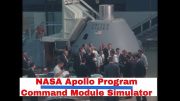 NASA APOLLO PROGRAM COMMAND MODULE SIMULATOR SYSTEMS PRESENTATION  GG46315