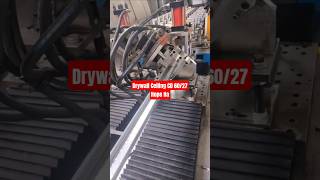 drywall ceiling 60/27 roll forming machine with bracket#drywall #gypsum #drywallceiling#machine