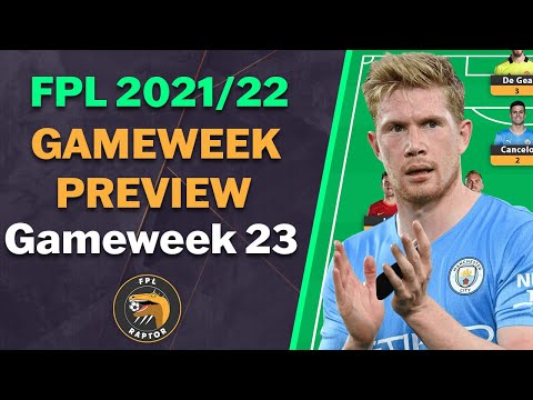 Download FPL GAMEWEEK 23 PREVIEW | CAPTAINCY, WILDCARD DRAFT & MORE | Fantasy Premier League Tips 2021/22