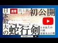 【速報】日本最大の鉄剣 富雄丸山古墳出土 蛇行剣初公開