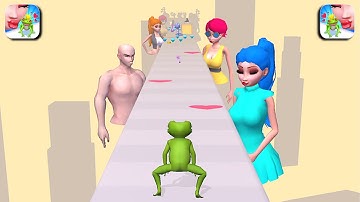 📌 Satisfying Mobile Games MAX LEVELS Playing 9999 Tiktok New Frog Run Gameplay iOS,Android 188JBEYK