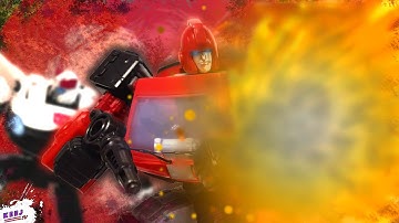 EARTHRISE IRONHIDE AND PROWL! [Transformers Stopmotion Animation]