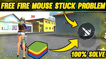 How to solve mouse stuck problem in free fire bluestacks 5 | bluestacks 5 free fire aim/mouse stuck