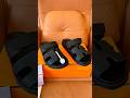 Hermes Izmir sandals - black leather