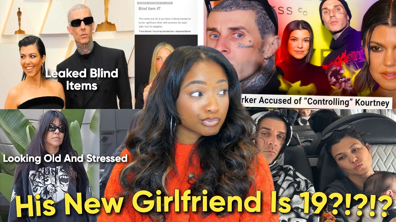 Travis Barker CHEATING ON and CONTROLLING Kourtney Kardashian?!?!