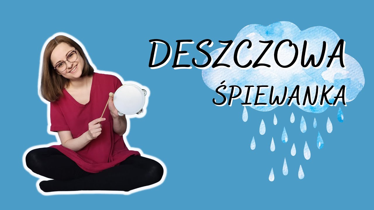 Piosenka O Dziewczynce Z Zapałkami DESZCZOWA ŚPIEWANKA 🌦️ Piosenka o deszczu | z instrumentem | dla