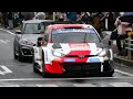 【信号守ります】WRカー一般道走行中 ラリージャパン リエゾン WRC WRC2 2022 RALLY JAPAN