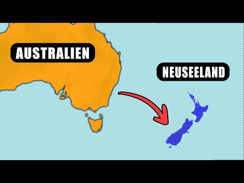 Video: Wo liegt Neuseeland, auf welchem Kontinent?