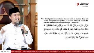 LIVE Balasan Yang Disimpan Untuk Orang Yang Berdoa | Hadits No.711 - Ustadz Abdullah Zaen, Lc. M.A.