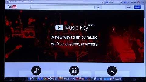 YouTube Music Key