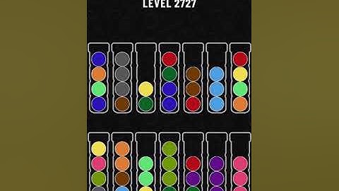 【Ball Sort Puzzle】Level.2727