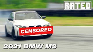 Can the 2021 BMW M3 outrun the way it looks? | RATED | Ep. 208
