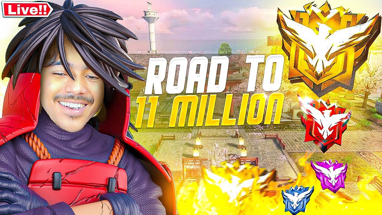 LIVE🔴Global top 1 rank pushing😱 Dominating top 1 Global Lobby😍 #freefirelive #lakagaming #shortfeed