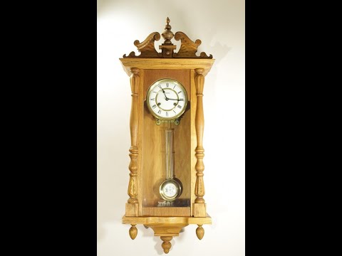 طريقه فك وتركيب ساعه الحائط البندول reassemble and assemble old clock with a pendulum