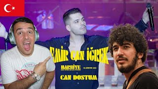 İtalyan Tepkisi 🇹🇷 Emir Can İğrek - Can Dostum | Harbiye 2023 (Live)