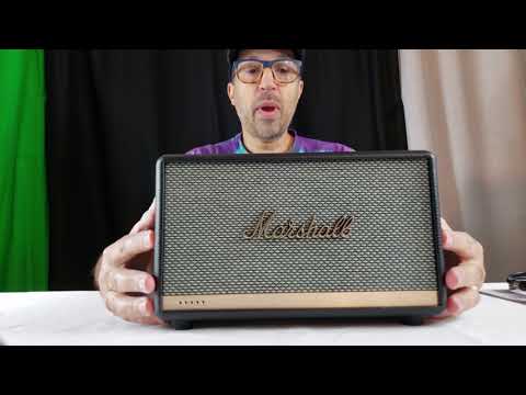 Unboxing the Marshall Acton II Voice Speaker with Alexa