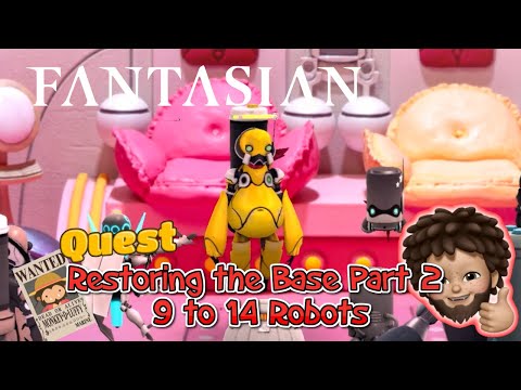 FANTASIAN - Quest : Restoring the Base, Part 2 [9 to 14] Robots  | Apple Arcade