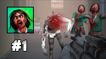 Dead Raid: Zombie Shooter - Gameplay Walkthrough Part 1 - Zombie at School (Android Gameplay)