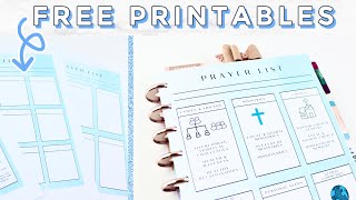 FREE Printable Prayer Planner Stickers - My Printable Faith