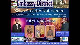 Embassy District Meeting commercial for Supt. Dr. Will Chambliss & District Missionary-Designate Dr.