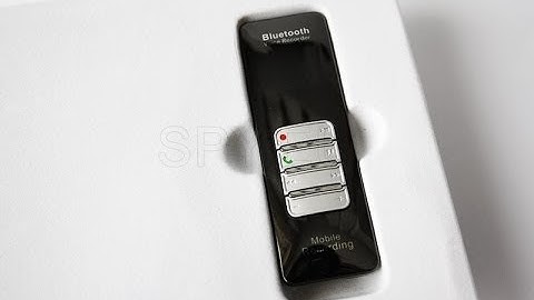 Audio recorder with bluetooth - SPY.EU