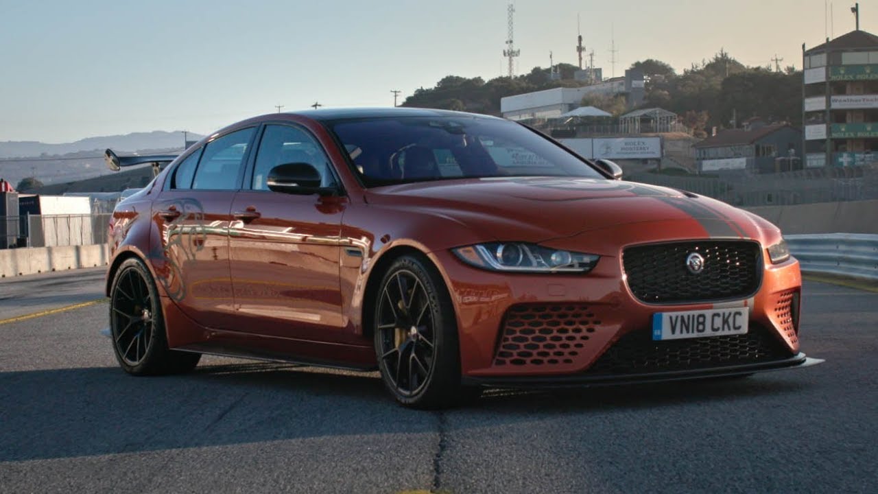 Quickest Manufacturing Sedan in The World? Jaguar XE SV Challenge 8 at Laguna Seca Auto Recent