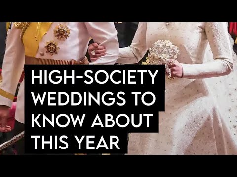 High-Society Weddings To Know About in 2024