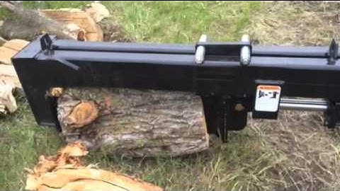 Quick Attach Inverted Log Splitter