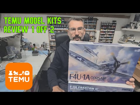 TEMU Model Kits Review 1 off 2 - Any Good?