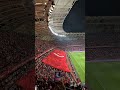 Türkiye - İspanya maçı bayrak gösterisi
