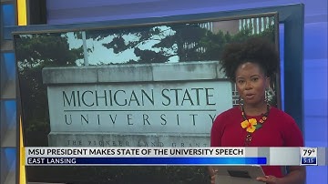 Michigan State University President delivers 2025 State of the University Address