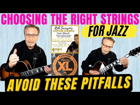 Choosing The Right Guitar Strings For Jazz | I Tried Everything!! | Save Time & Money
