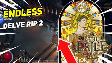 ENDLESS DELVE RIP 2 | Daily Path of Exile Highlights