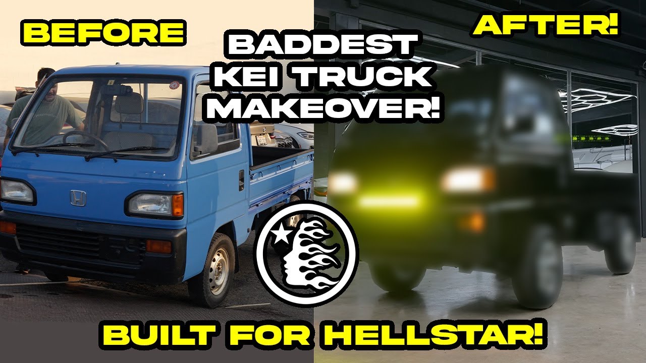 BUILDING HELLSTAR KEI'S TRUCK! 🔥 THE BADDEST KEI TRUCK OUT‼️