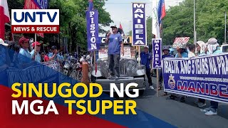 LTFRB, kinalapag ng Manibela at PISTON vs panghuhuli sa unconsolidated PUVs