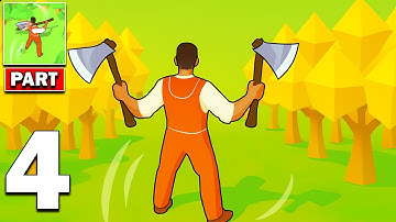 Idle lumberjack 3D - Casual Games gameplay walkthrough part #4