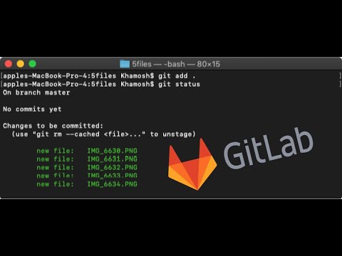 GitLab - Command Line using Git Bash Tutorial-1