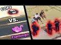 GIANT FLAMINGO VS. L.A.P.D. (Police Chase Inflatable Flamingo Raft Down L.A. River) | JOOGSQUAD PPJT