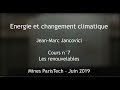 7 - Les énergies renouvelables - Cours des Mines 2019 - Jancovici -  [EN subtitles available]
