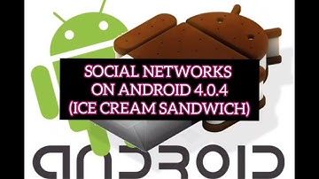 ANDROID 4.0.4 in 2023 // Ice Cream Sandwich / Social Networks