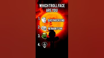 Which Troll Face Are You? 🤔 Brazilian Funk Challenge!