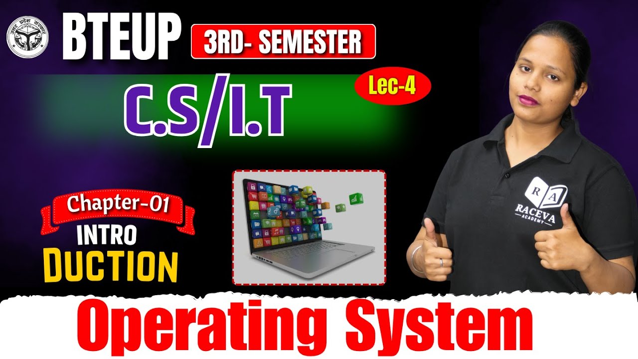 Operating System | Chapter-1 #4 | Cs /it | Bteup 3rd Semester New Batch ...