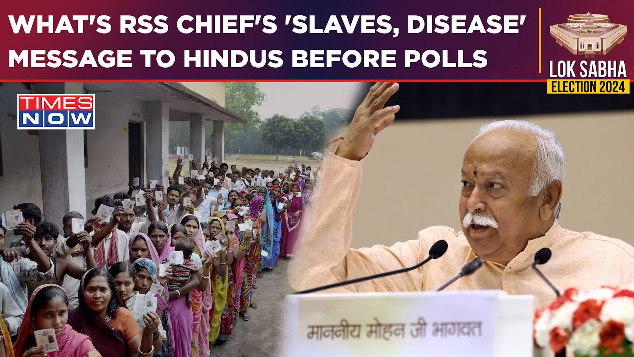 Mohan Bhagwats Message To Hindus Before Polls Why RSS Chief Reminded India Of Slavery Disease