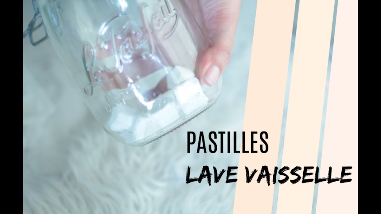 Pastilles lave-vaisselle #DIY